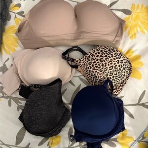 5 Victoria’s Secret Bras - Assorted Styles